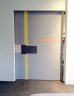 <p>Flip side double doors are painted Dulux Pelaco.</p>
